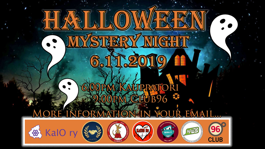 After Halloween Mystery Night