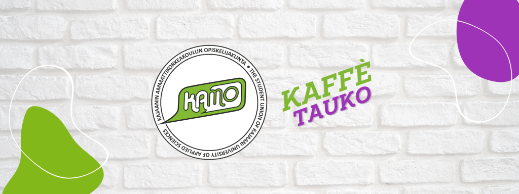Kaffé Tauko’s opening times and KAMO’s service hours