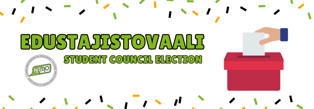The official Student Council's election voting day is here!