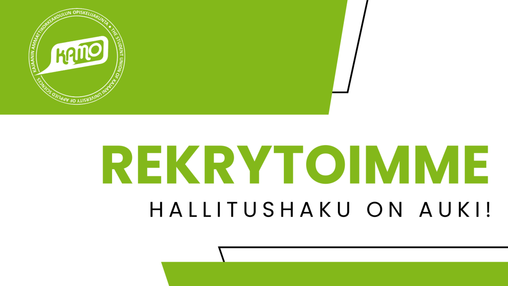 Hallitushaku vuodelle 2026 on nyt auki!